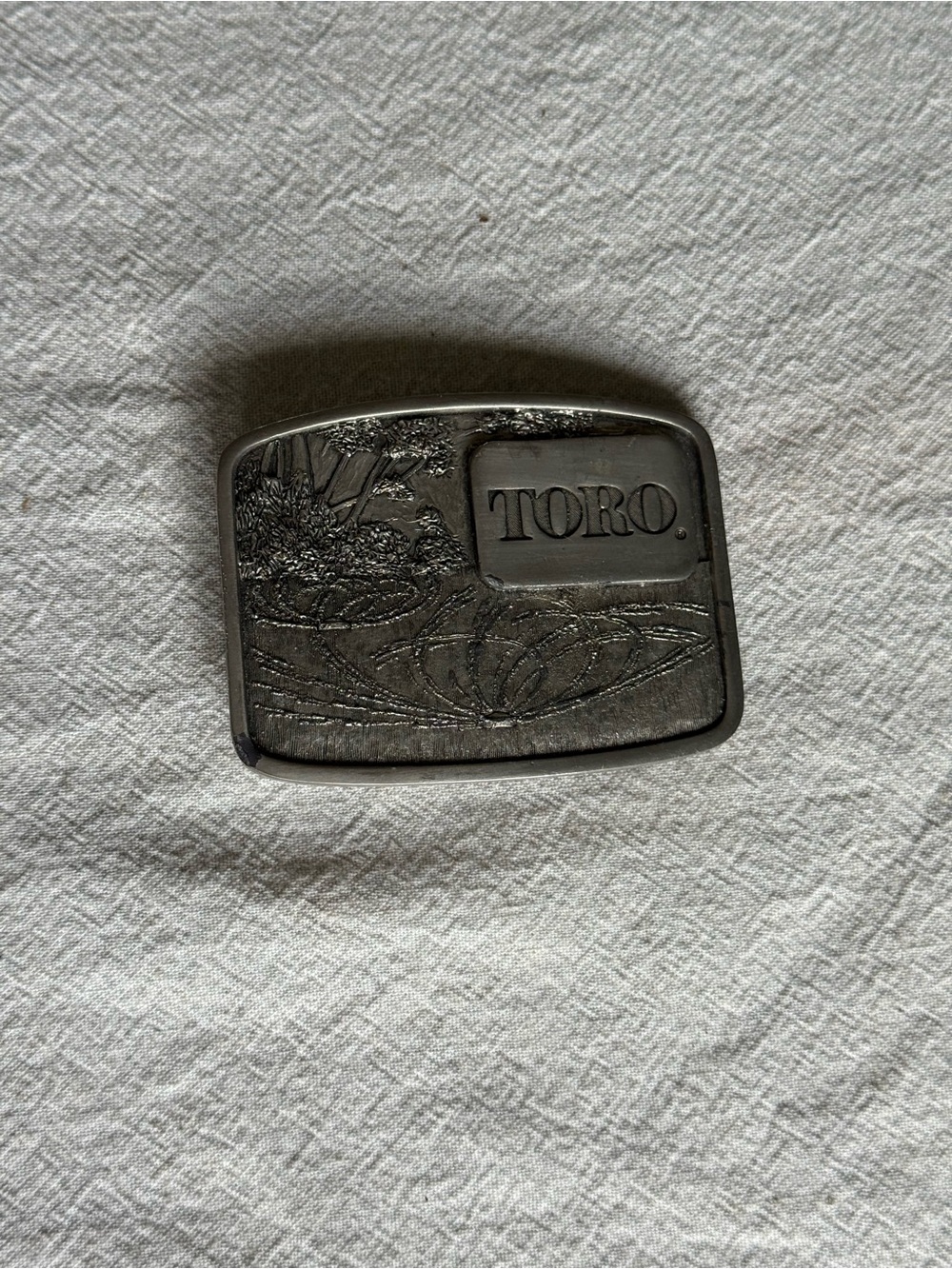 Vintage Toro belt buckle